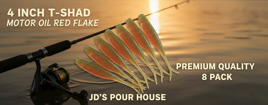 4 Inch T-Shad Banner with Real Product